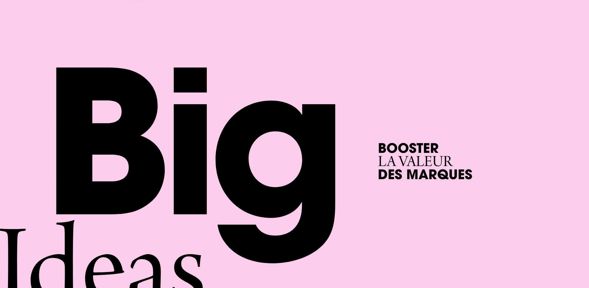Big ideas